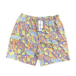 Corona Mens Festival Trippy Bremuda Shorts in Blue, Size M​​​​​​​